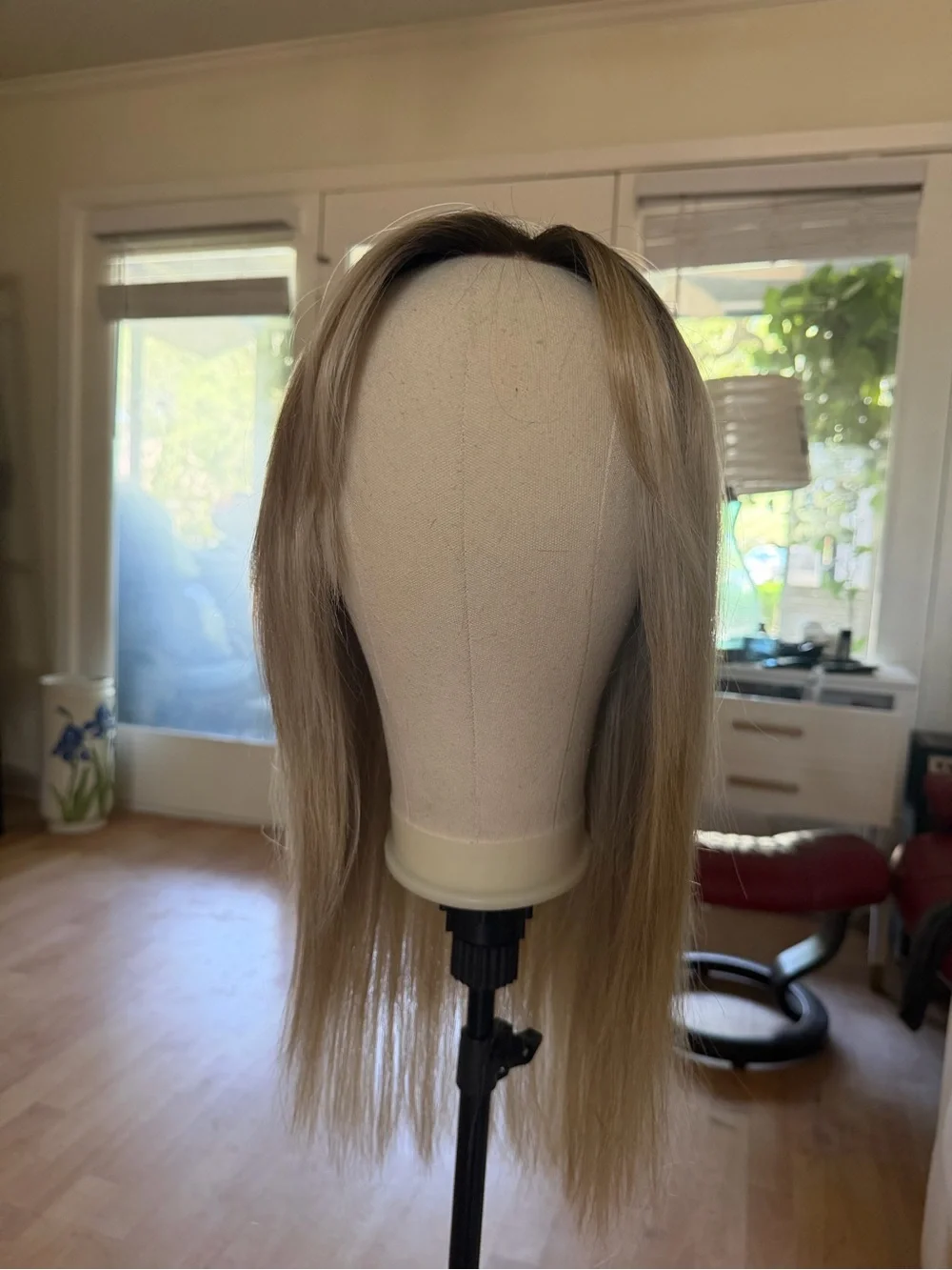 Blonde Long Straight Women’s Wig